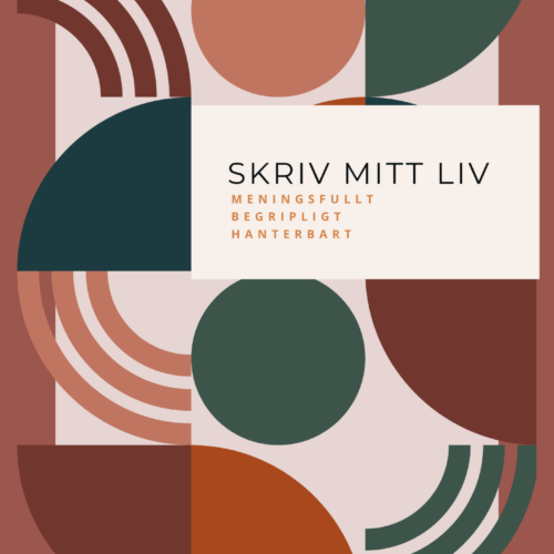 Workbook Skriv mitt liv, självreflektion, coaching